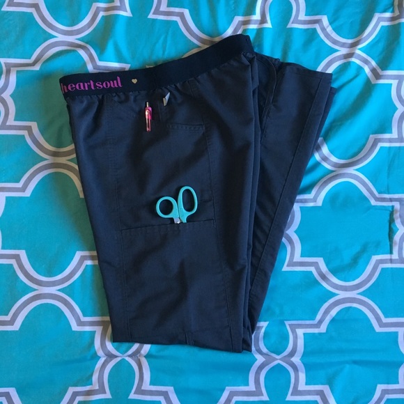 SOLD - So In Love Scrub Pants - Picture 1 of 4